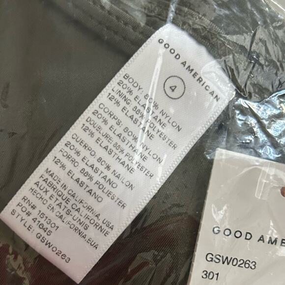 Good American shine perfect fit stormy bottom nwt - Picture 4 of 4